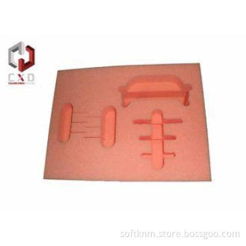 High Density Red Sponge Foam Packing Material , Eco-friendl